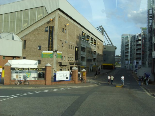 Rear of the Norwich & Peterborough Stand